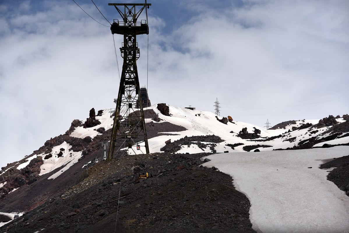 03K Mir Cable Car Station 3550m To Start The Mount Elbrus Climb
